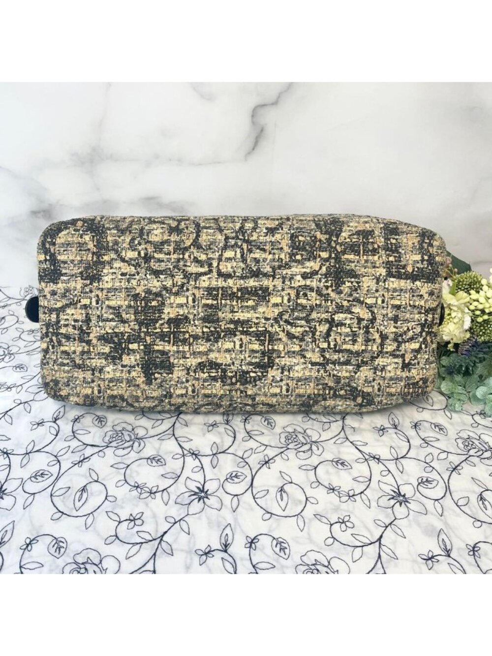★SOLD★ Chanel Canvas Icon Clover Wallet - Picture 7 of 11